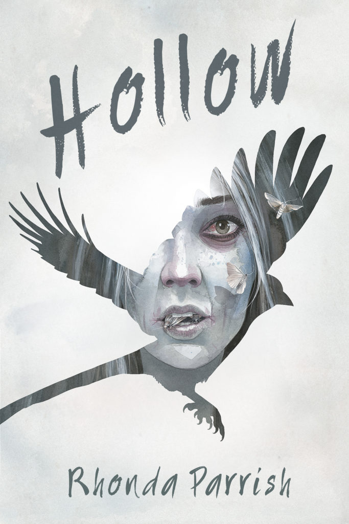 The cover image for YA thriller, Hollow