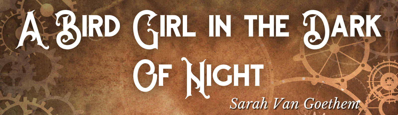 A Bird Girl in the Dark of Night by Sarah Van Goethem