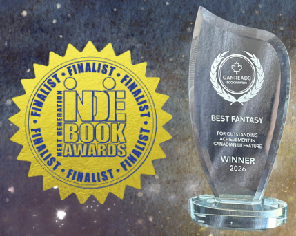 Finalist in the Next Generation Indie Book Awards and winner of the CANREADS award for Best Fantasy